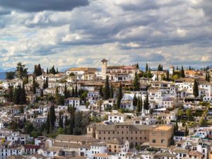 Vistas del Albaicín desde la Alhambra